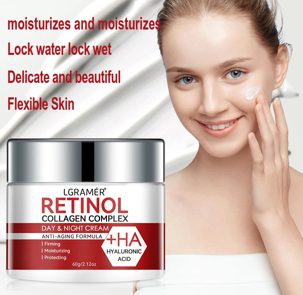 Legeramere Retinol + Collagen Night Cream | Firm & Renew | LUMORA Z

